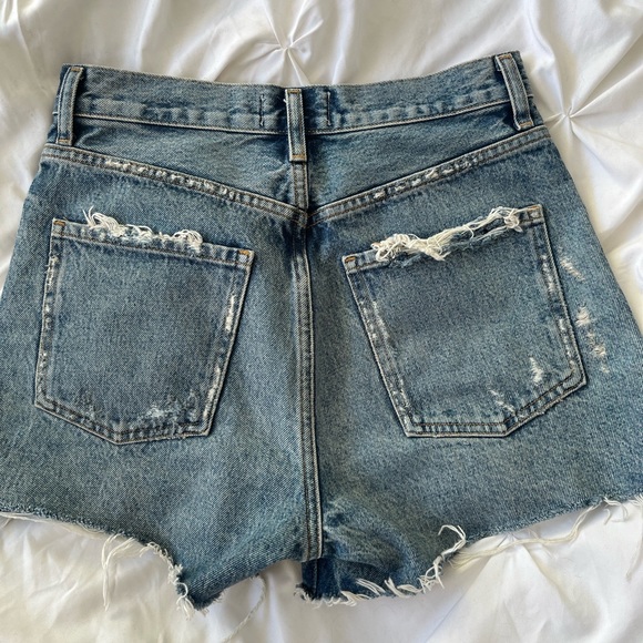 Agolde Dee High Rise Shorts - Picture 4 of 4